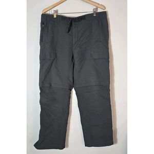 North‎ Face Convertible Zip-Off Pants Men’s Large Short Gray Hiking Outdoor
